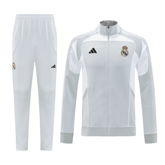 Real Madrid Kit Veste de Football 2025/26 Gris