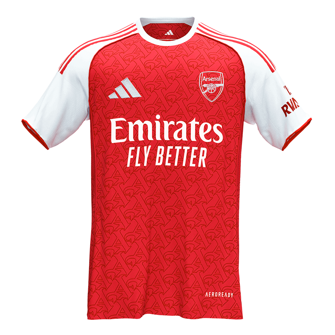 Arsenal Domicile Maillot 2025/26 Rouge - Superbe