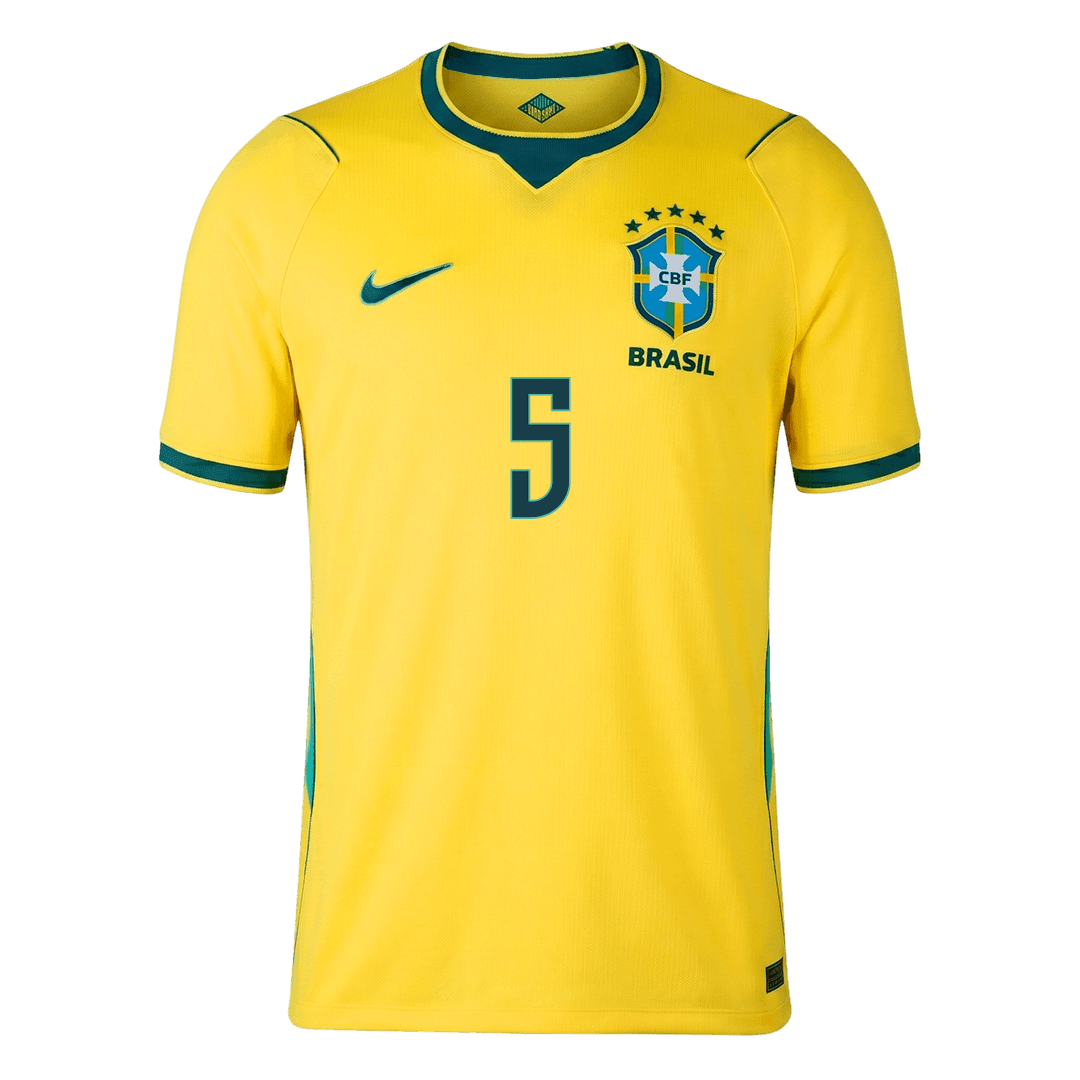 CASEMIRO #5 Brazil Home Jersey - 2026 World Cup Yellow - Super