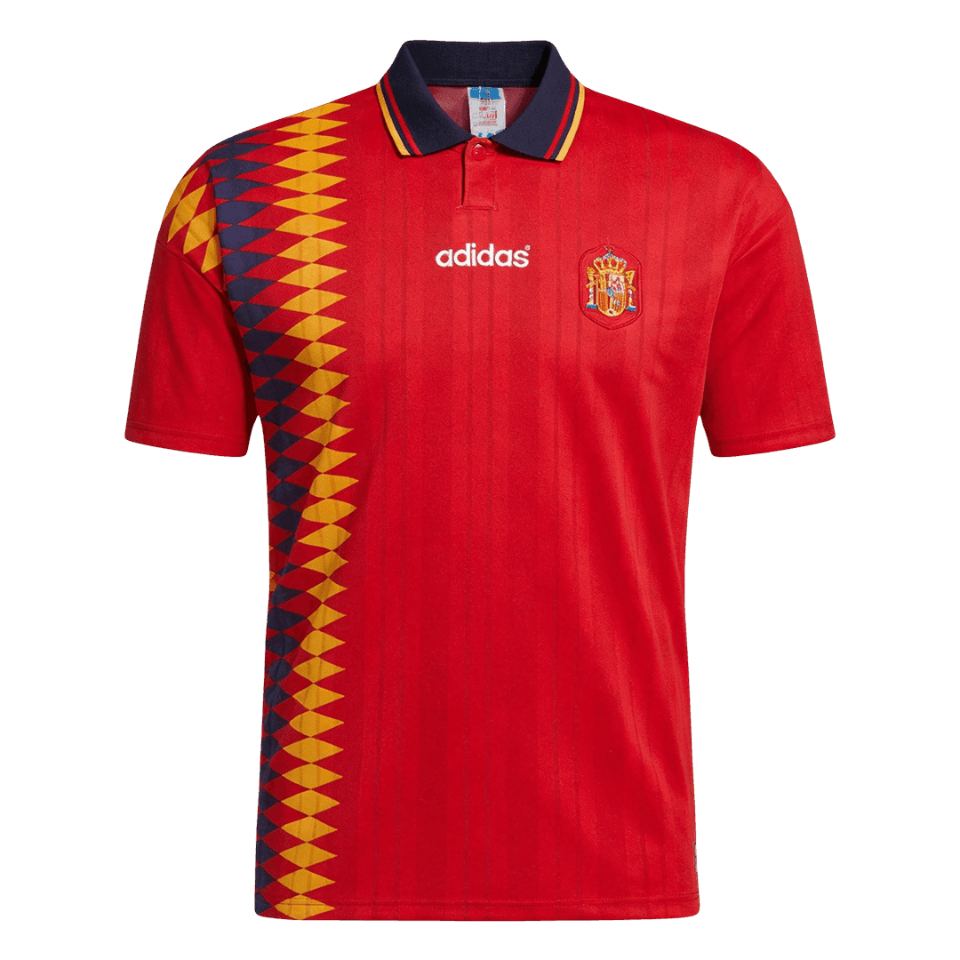 Maillot Rétro Espagne Domicile 1994 Rouge