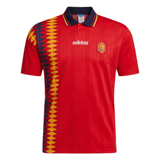 Maillot Rétro Espagne Domicile 1994 Rouge