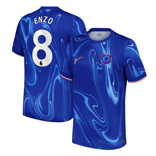 ENZO #8 Chelsea Domicile Maillot 2024/25 Bleu