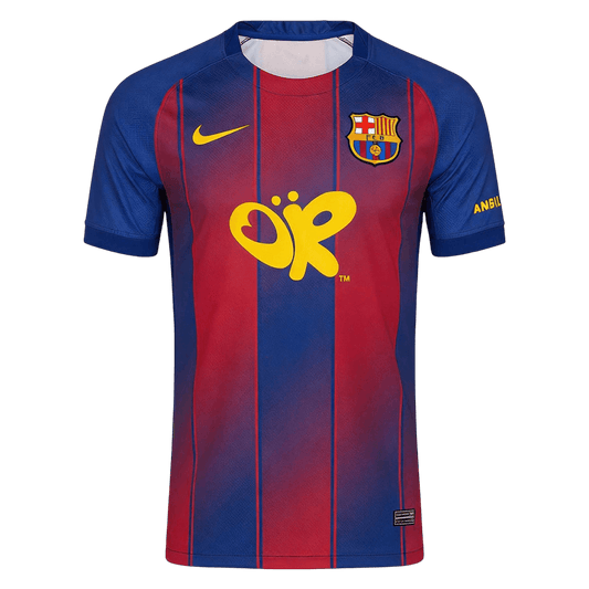 Maillot Domicile Barcelone 2025/26 Rouge&Bleu