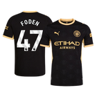 FODEN #47 Manchester City Extérieur Maillot 2026/27 Noir Joueur
