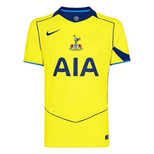 Maillot Third Tottenham Hotspur 2025/26 Jaune Joueur