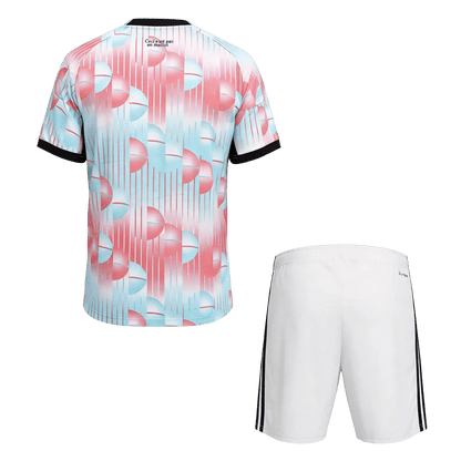 Belgium Away Jersey Kit - World Cup 2026 Frozen Blue