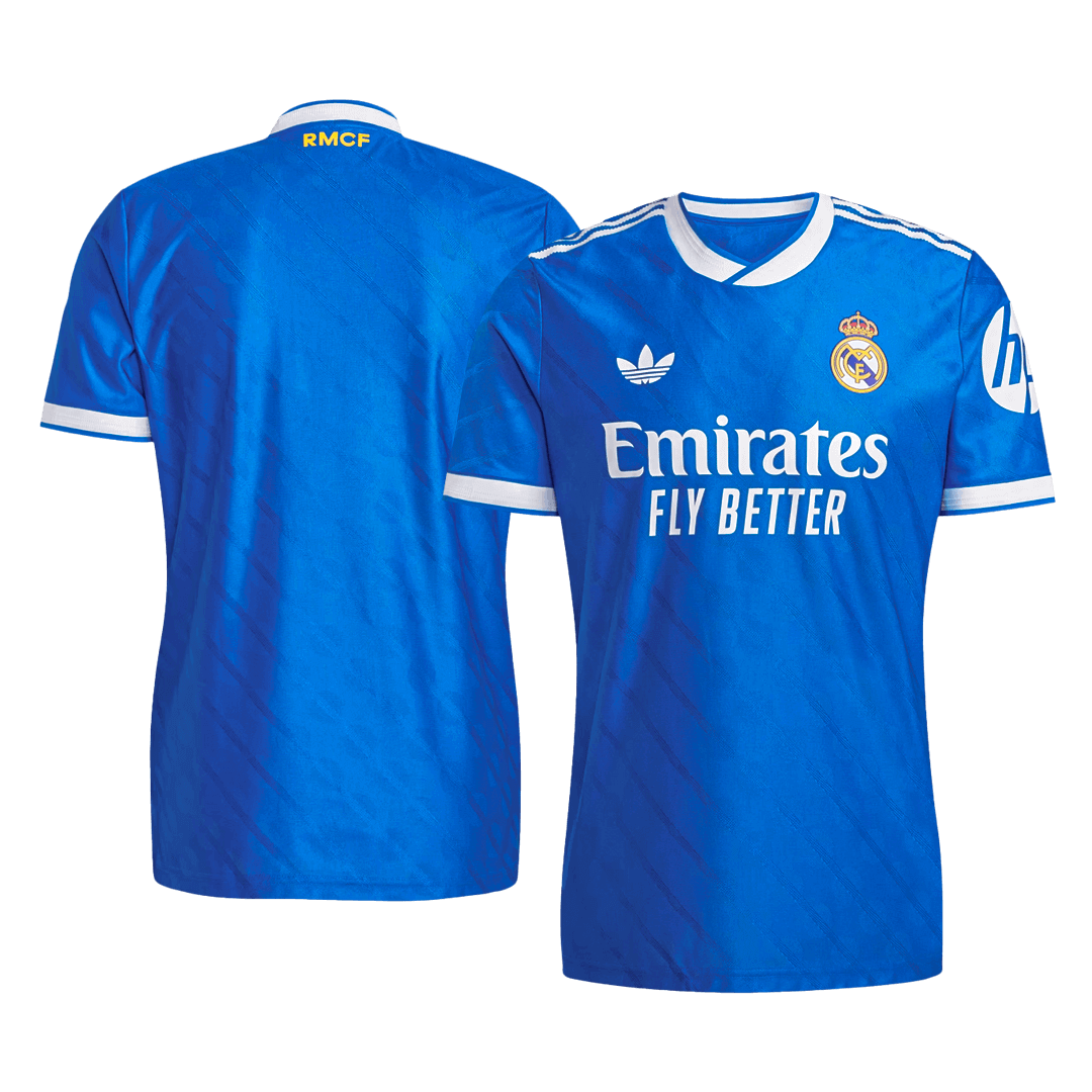 Maillot Real Madrid Extérieur 2025/26 Bleu Joueur