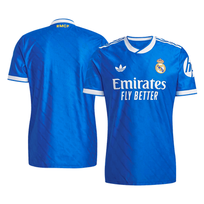 Maillot Real Madrid Extérieur 2025/26 Bleu Joueur