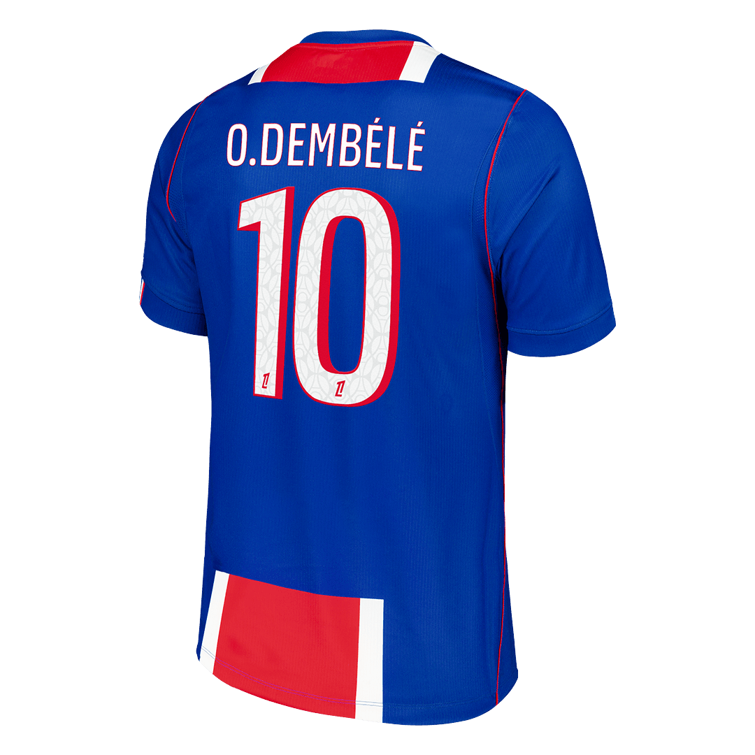 O.DEMBÉLÉ #10 PSG Domicile Maillot 2026/27 Bleu Royal Ancien
