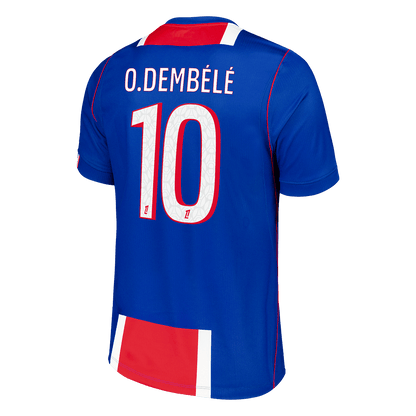 O.DEMBÉLÉ #10 PSG Domicile Maillot 2026/27 Bleu Royal Ancien