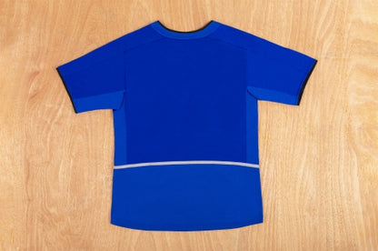 Maillot Rétro Manchester United Troisième 2002/03 Bleu