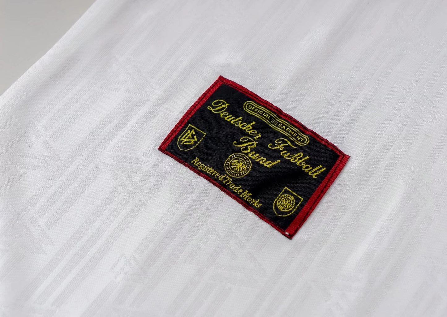 Maillot rétro domicile Allemagne 1996 Blanc