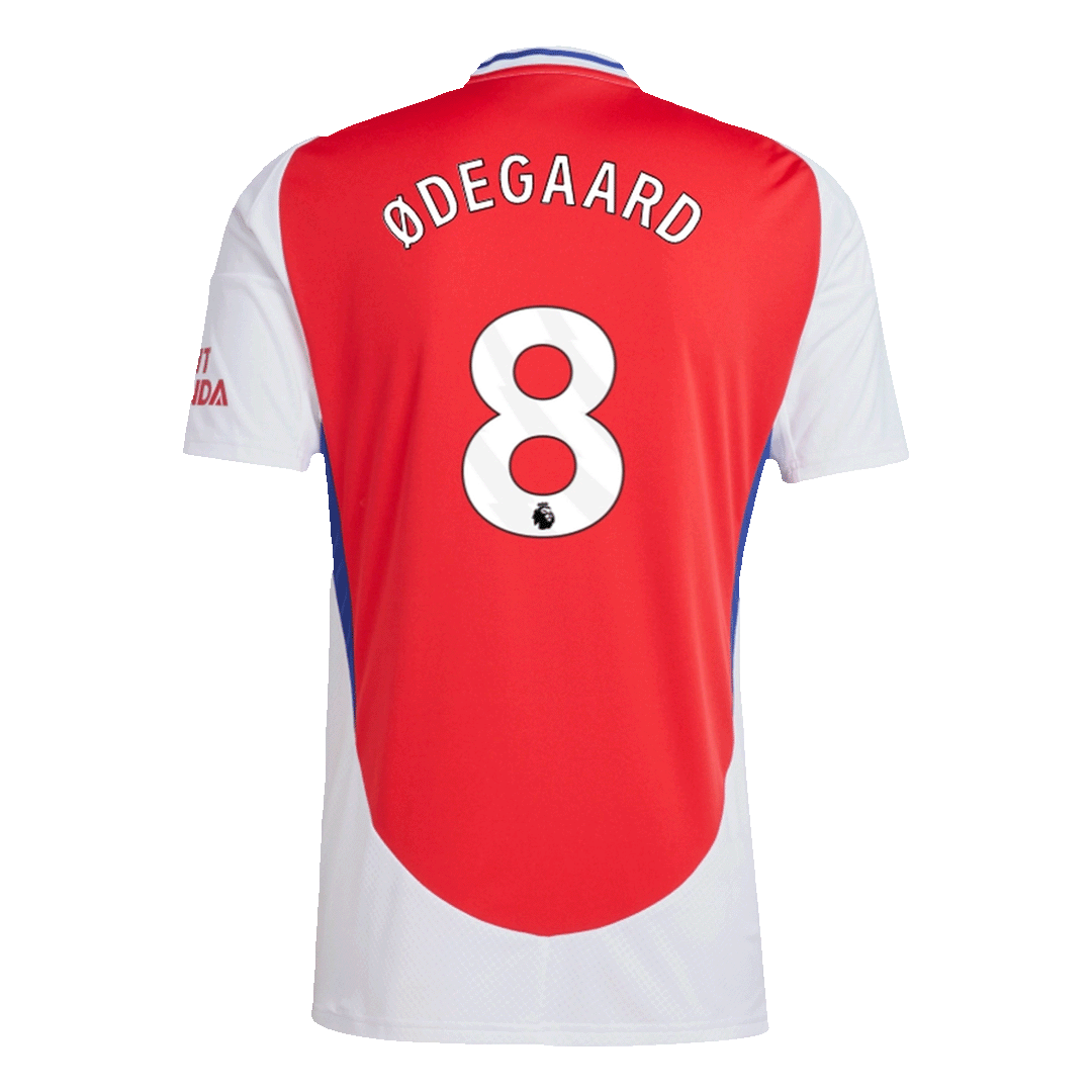 ØDEGAARD #8 Arsenal Domicile Maillot 2024/25 Rouge