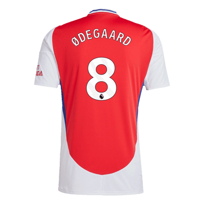 ØDEGAARD #8 Arsenal Domicile Maillot 2024/25 Rouge