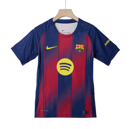 LEWANDOWSKI #9 Maillot Domicile Barcelone 2025/26 Rouge&Bleu Joueur - UCL