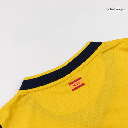 Maillot Rétro Atlético Madrid Extérieur 2013/14 Jaune
