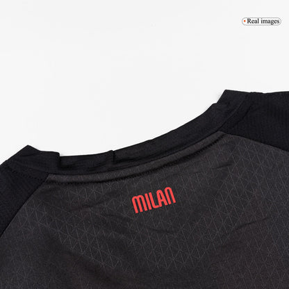 Maillot Domicile AC Milan 2025/26 Rouge et Noir Joueur