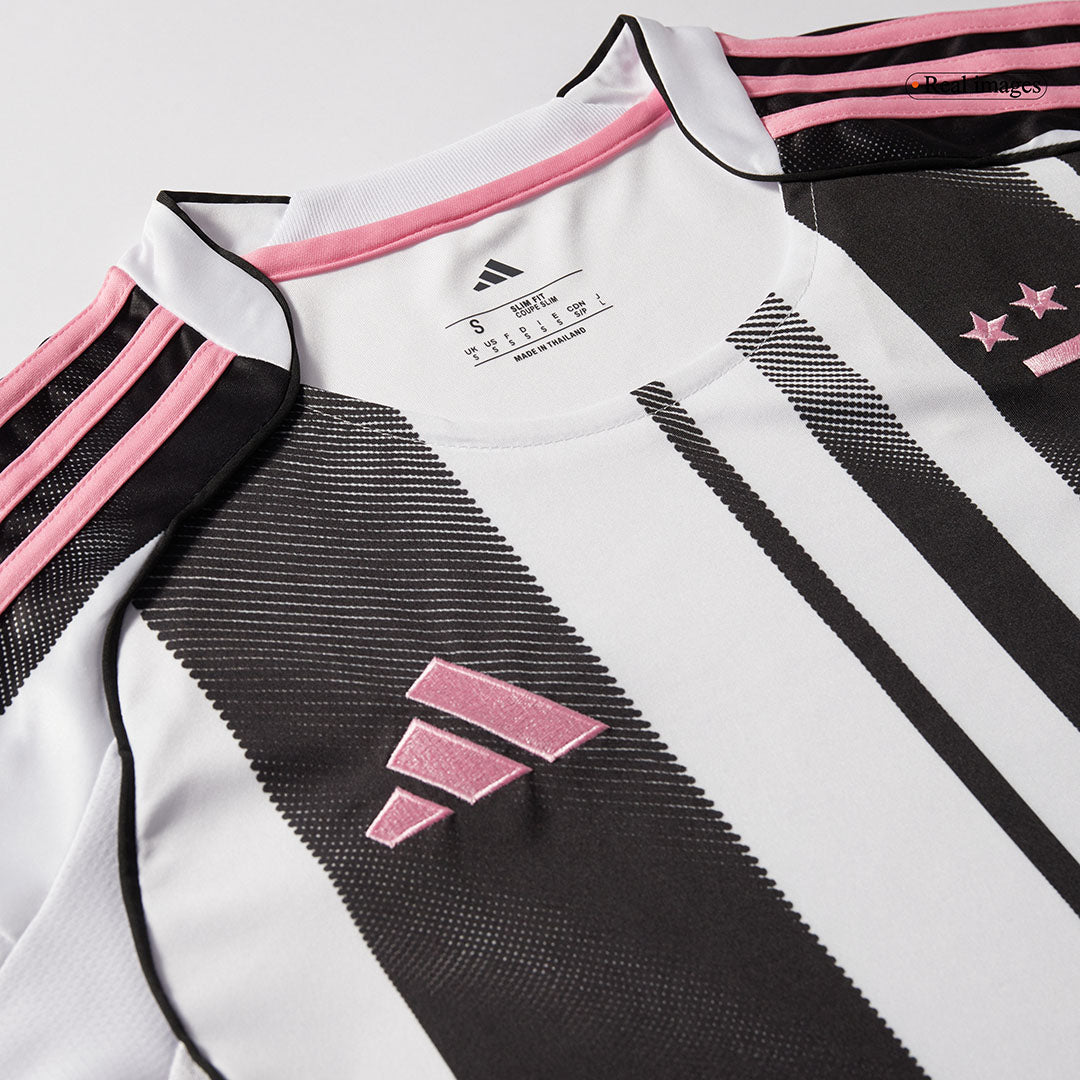 Juventus Domicile Maillot 2025/26 Noir&Blanc
