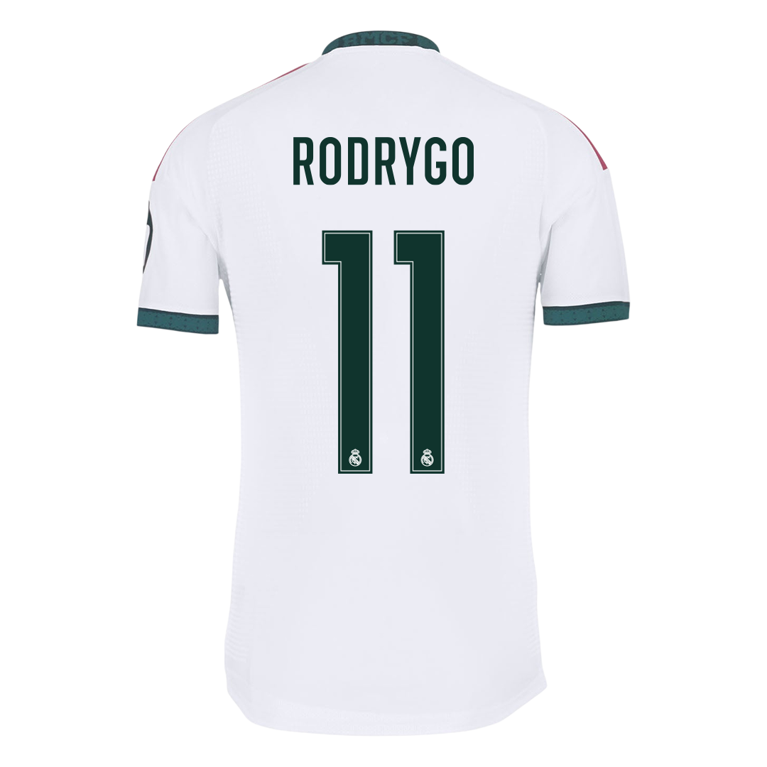 رودريغو #11 قميص ريال مدريد الأساسي 2026/27 أبيض للاعب