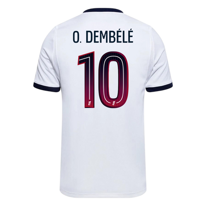 O. DEMBÉLÉ #10 PSG Extérieur Maillot 2026/27 Blanc