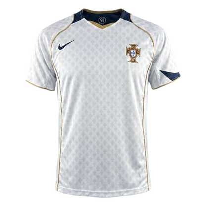 Maillot Rétro Portugal Extérieur 2004 Blanc
