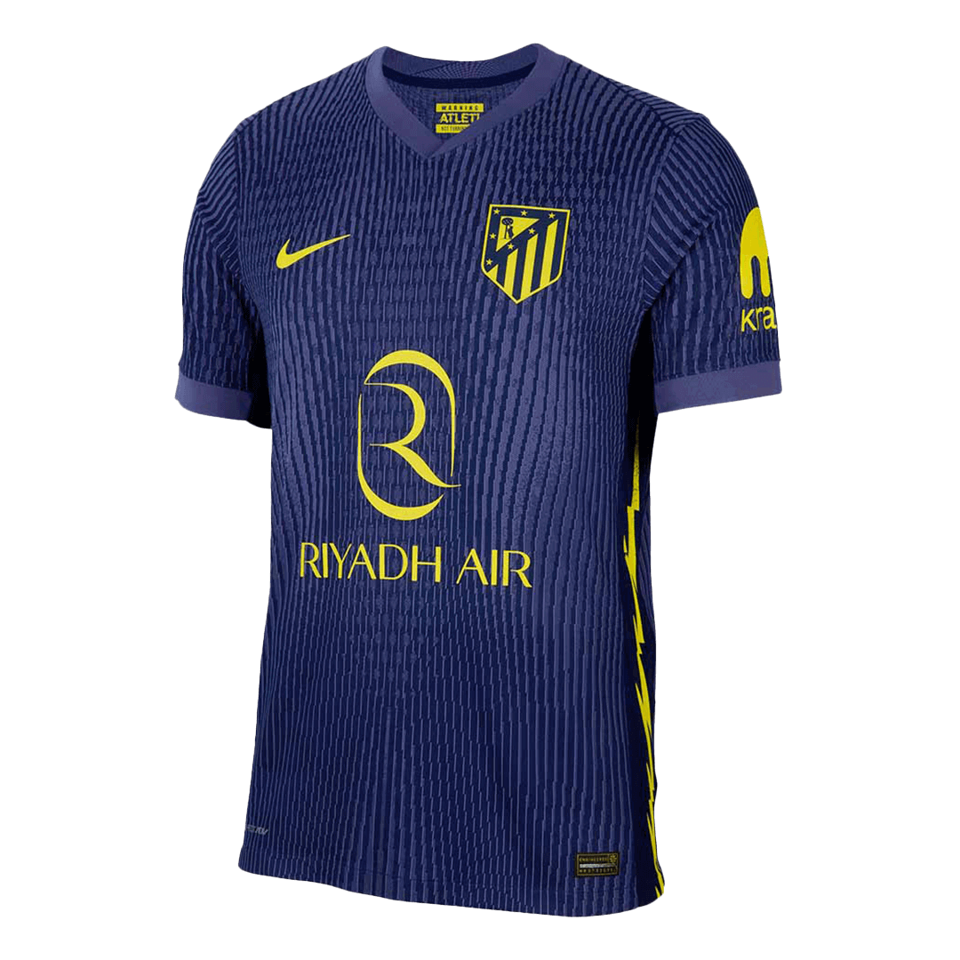 Atletico Madrid Maillot Extérieur 2025/26 Bleu marine Joueur