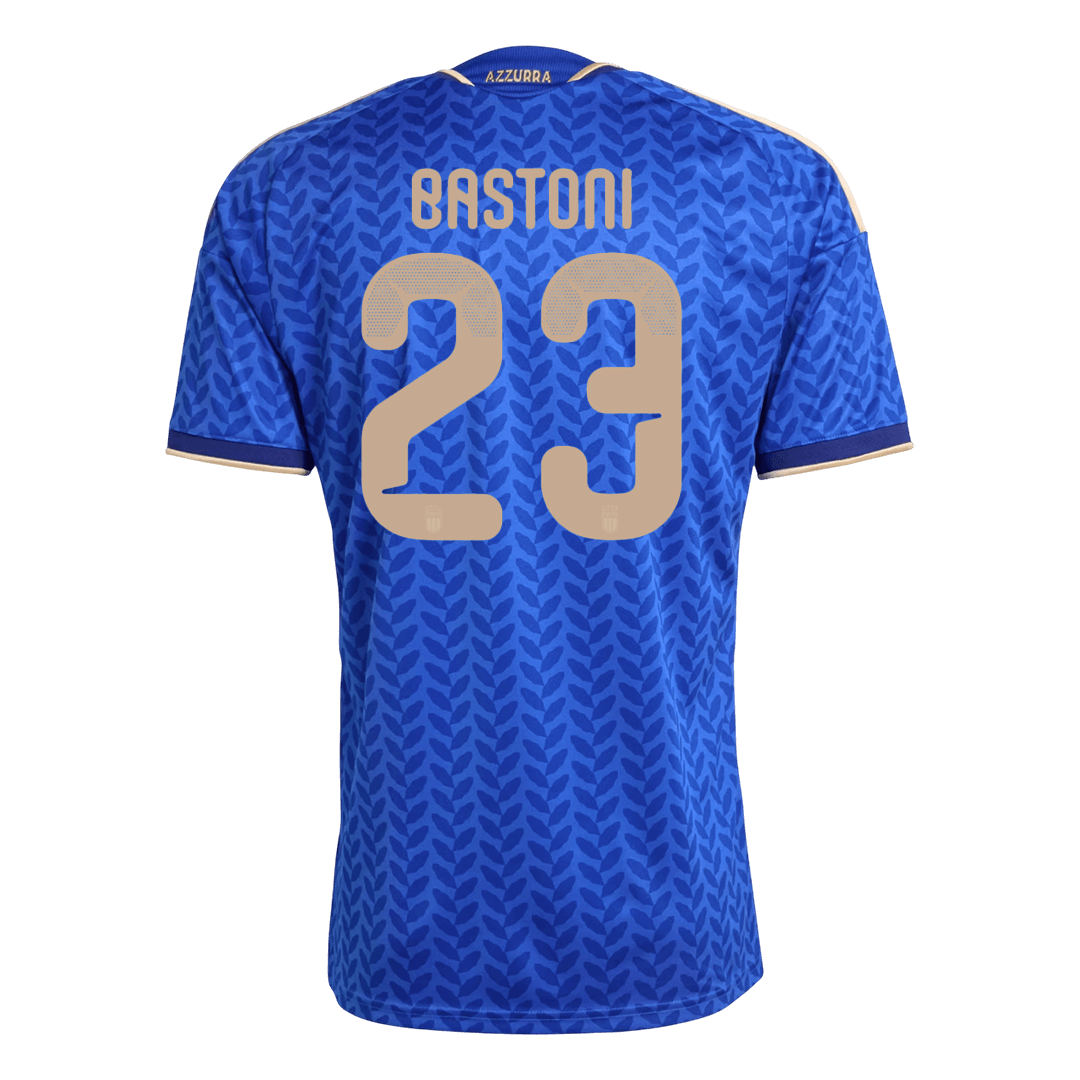 BASTONI #23 Italie Domicile Maillot - Coupe du Monde 2026 Bleu - Super