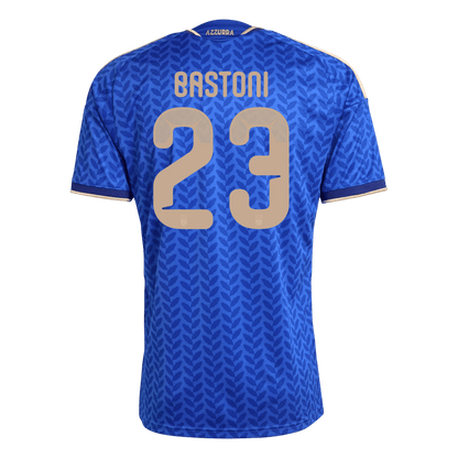 BASTONI #23 Italie Domicile Maillot - Coupe du Monde 2026 Bleu - Super