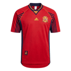 Retro Espagne Domicile Maillot 1998 Rouge