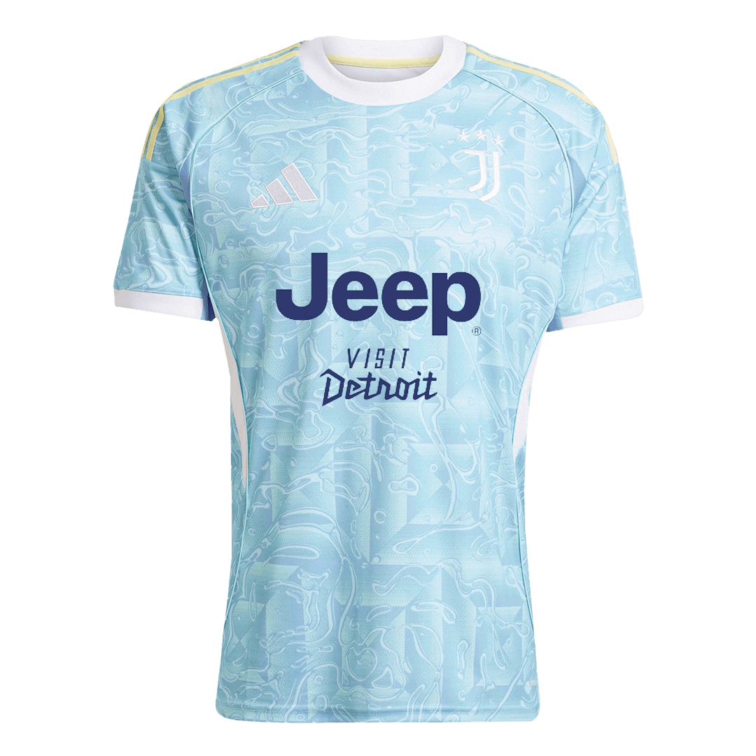 Maillot Extérieur Juventus 2025/26 Bleu