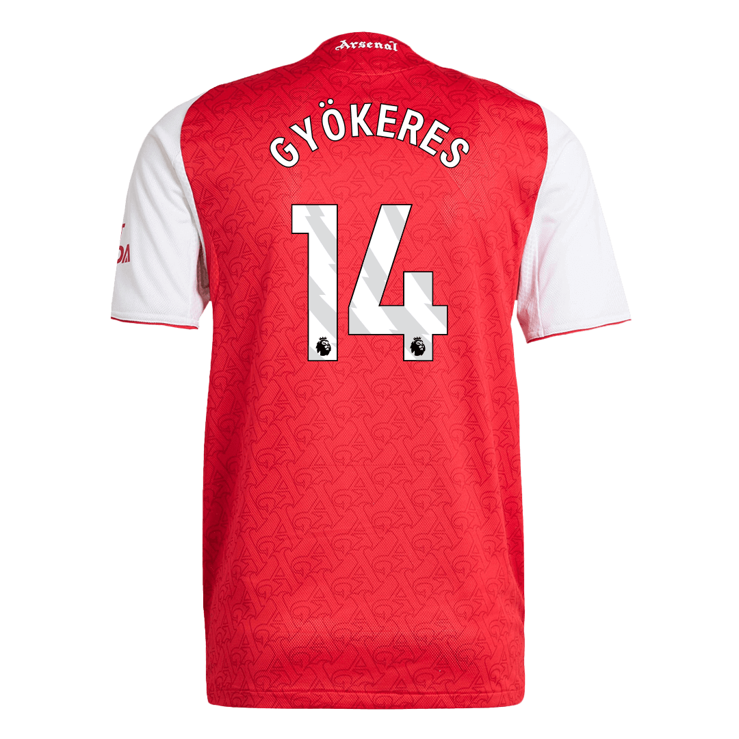 GYÖKERES #14 Maillot Domicile Arsenal 2025/26 Rouge Joueur