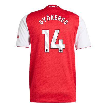 GYÖKERES #14 Maillot Domicile Arsenal 2025/26 Rouge Joueur