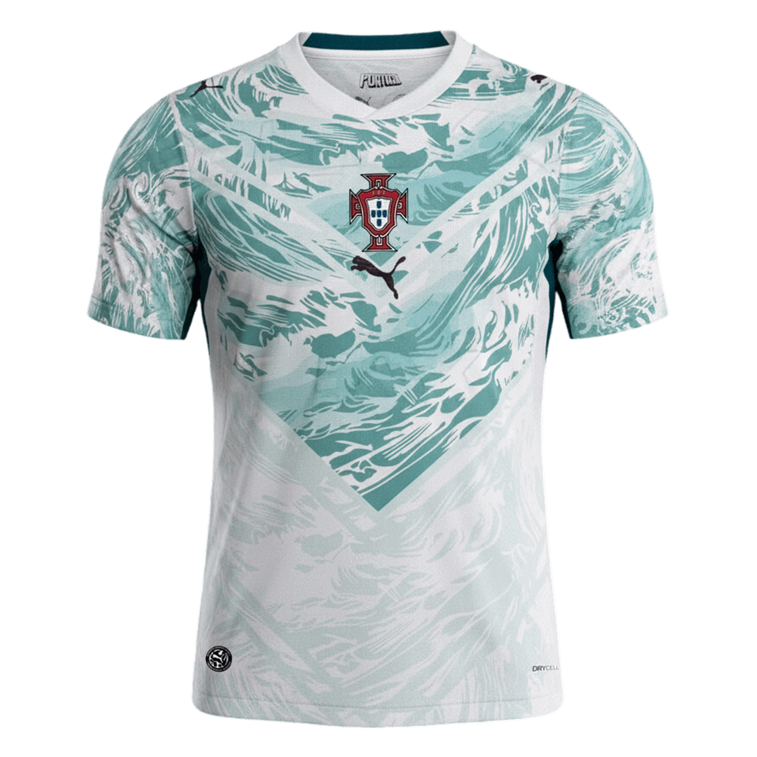 Maillot Extérieur Portugal - Coupe du Monde 2026 Blanc&Vert