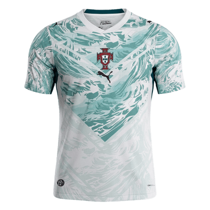 Maillot Extérieur Portugal - Coupe du Monde 2026 Blanc&Vert