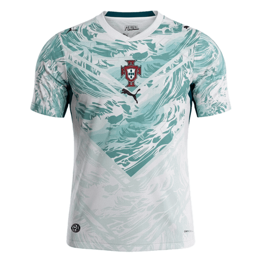 Maillot Extérieur Portugal - Coupe du Monde 2026 Blanc&Vert