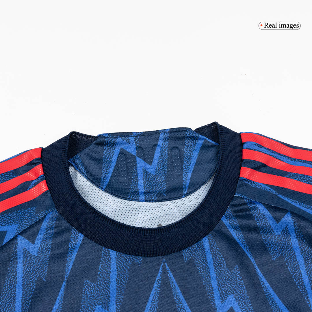 ØDEGAARD #8 Arsenal Extérieur Maillot 2025/26 Bleu Joueur