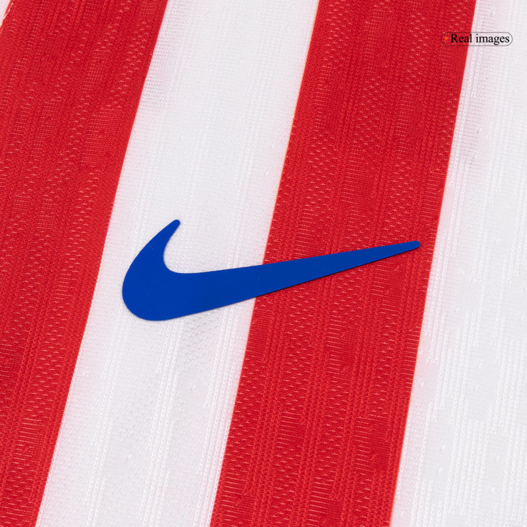 Maillot Domicile Joueur Atletico Madrid 2025/26 Rouge&Blanc