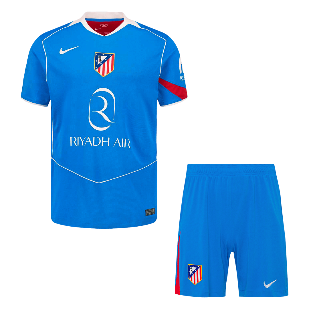 Maillot Troisième Kit Atletico Madrid 2025/26 Bleu