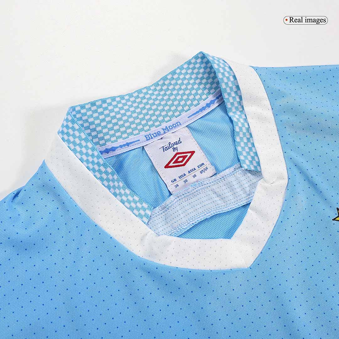 Maillot Rétro Domicile Manchester City 2011/12 Bleu