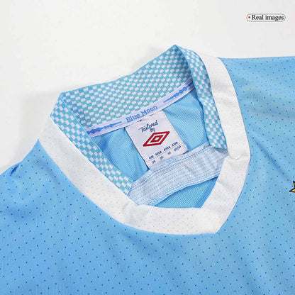 Maillot Rétro Domicile Manchester City 2011/12 Bleu