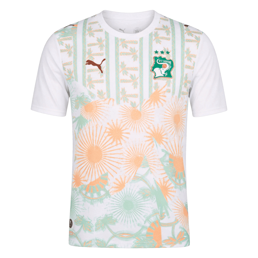 Maillot Extérieur Côte d'Ivoire - Coupe du Monde 2026 Blanc