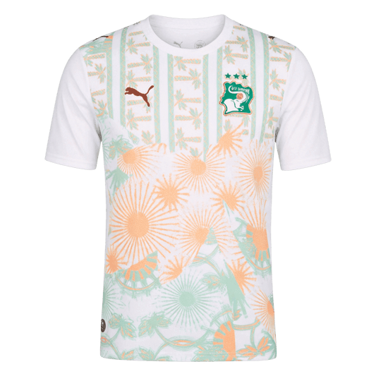 Maillot Extérieur Côte d'Ivoire - Coupe du Monde 2026 Blanc