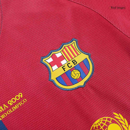 Maillot Domicile Rétro Barcelone 2008/09 - UCL