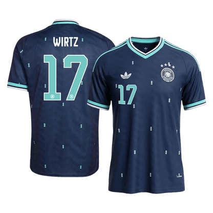 WIRTZ #17 Allemagne Maillot Extérieur - Coupe du Monde 2026 Bleu marine