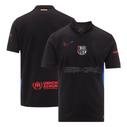 Barcelona X Travis Scott Extérieur Maillot 2024/25 Noir
