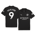 HAALAND #9 Manchester City Extérieur Maillot 2025/26 Noir