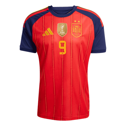GAVI #9 Espagne Domicile Maillot - Coupe du Monde 2026 Rouge