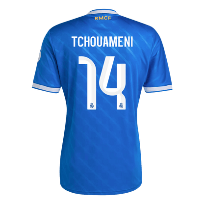 TCHOUAMENI #14 Real Madrid Troisième Maillot 2025/26 Bleu