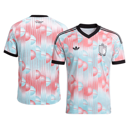Maillot Extérieur Belgique - Coupe du Monde 2026 Bleu&Rose