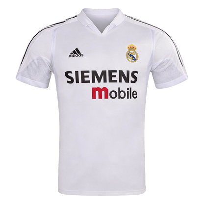 Maillot Rétro Domicile Real Madrid 2004/05 Blanc